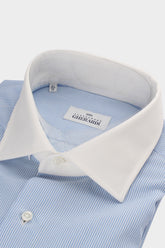 Alessandro Gherardi Bianco-Azzurro Contrast Shirt
